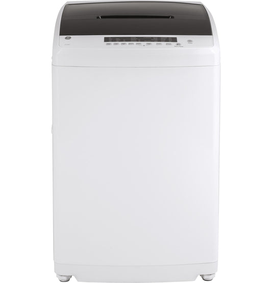 GE APPLIANCES GNW128SSMWW GE® Space-Saving 2.8 cu. ft. Capacity Stationary Washer with in Stainless Steel Basket White - GNW128SSMWW