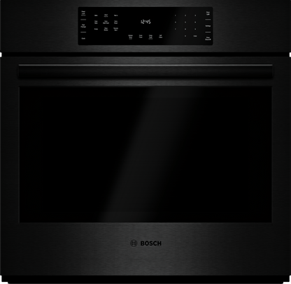BOSCH HBL8443UC 800 Series, Built-in oven, 30'', Black stainless steel Black in Stainless Steel - HBL8443UC