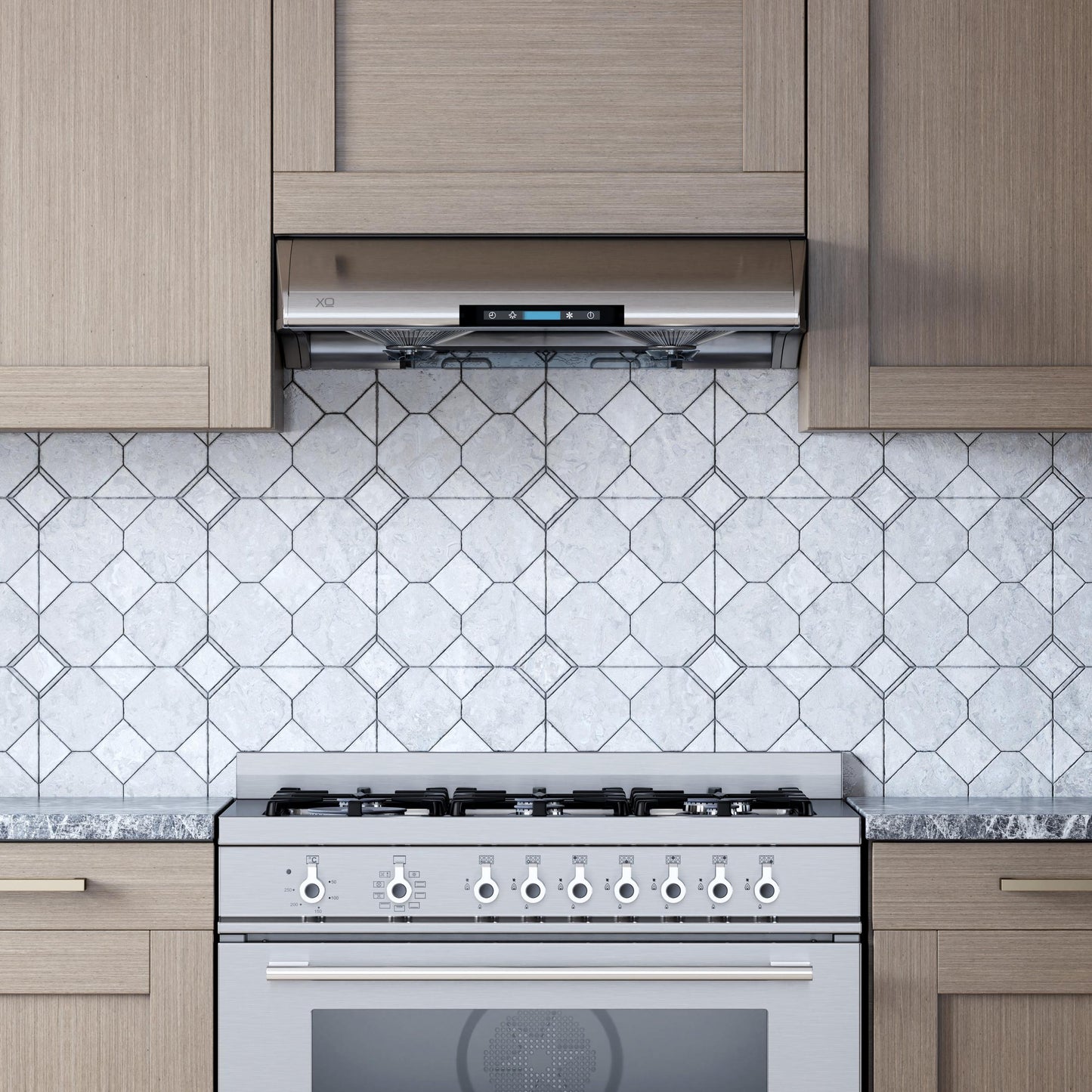 XO APPLIANCE XOA30B 550 CFM 30" Filter Free Under Cabinet Range Hood Black - XOA30B