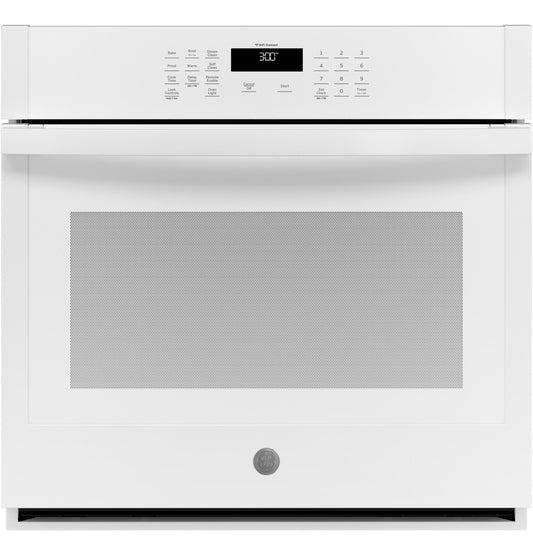 GE APPLIANCES 30" Smart Built-In Self-Clean Single Wall Oven White - JTS3000DNWW
