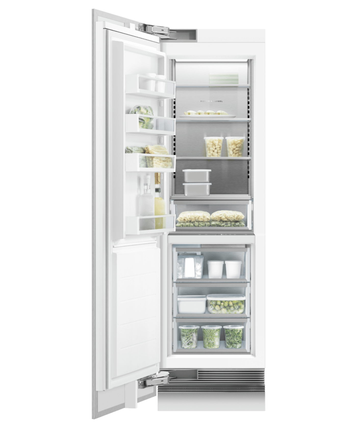 FISHER & PAYKEL RS2484FLJK1 24" Series 9 Integrated Column Freezer Custom Panel Ready - RS2484FLJK1