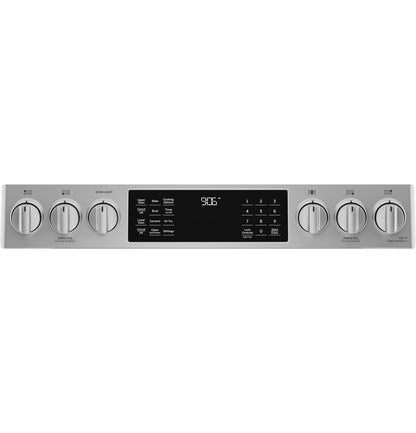 GE APPLIANCES PGS960YPFS GE Profile™ 30" Smart Slide-In Front-Control Gas Double Oven Convection Fingerprint Resistant Range in Stainless Steel - PGS960YPFS