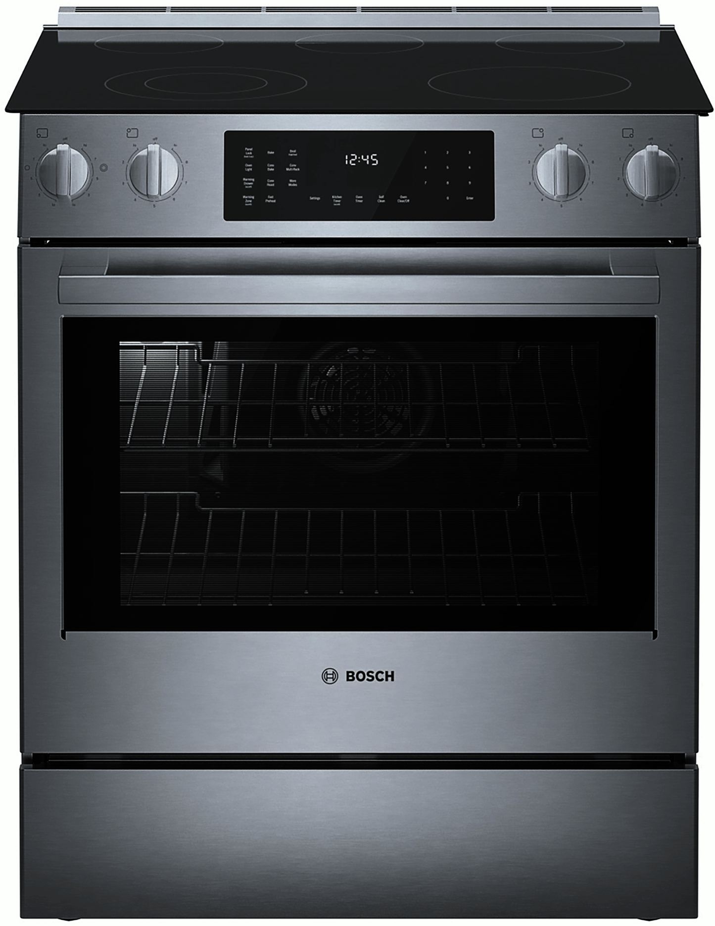 BOSCH HEI8056U 800 Series, Electric slide-in range, 30'' in Stainless steel - HEI8056U