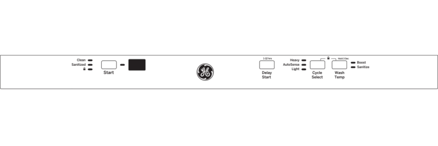 GE APPLIANCES GDT226SSLSS GE® ENERGY STAR® ADA Compliant in Stainless Steel Interior Dishwasher with Sanitize Cycle in Stainless Steel - GDT226SSLSS
