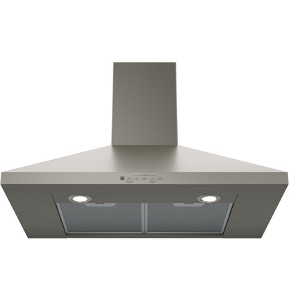 GE APPLIANCES JVW5301EJES GE 30" Wall-Mount Pyramid Chimney Hood Slate - JVW5301EJES