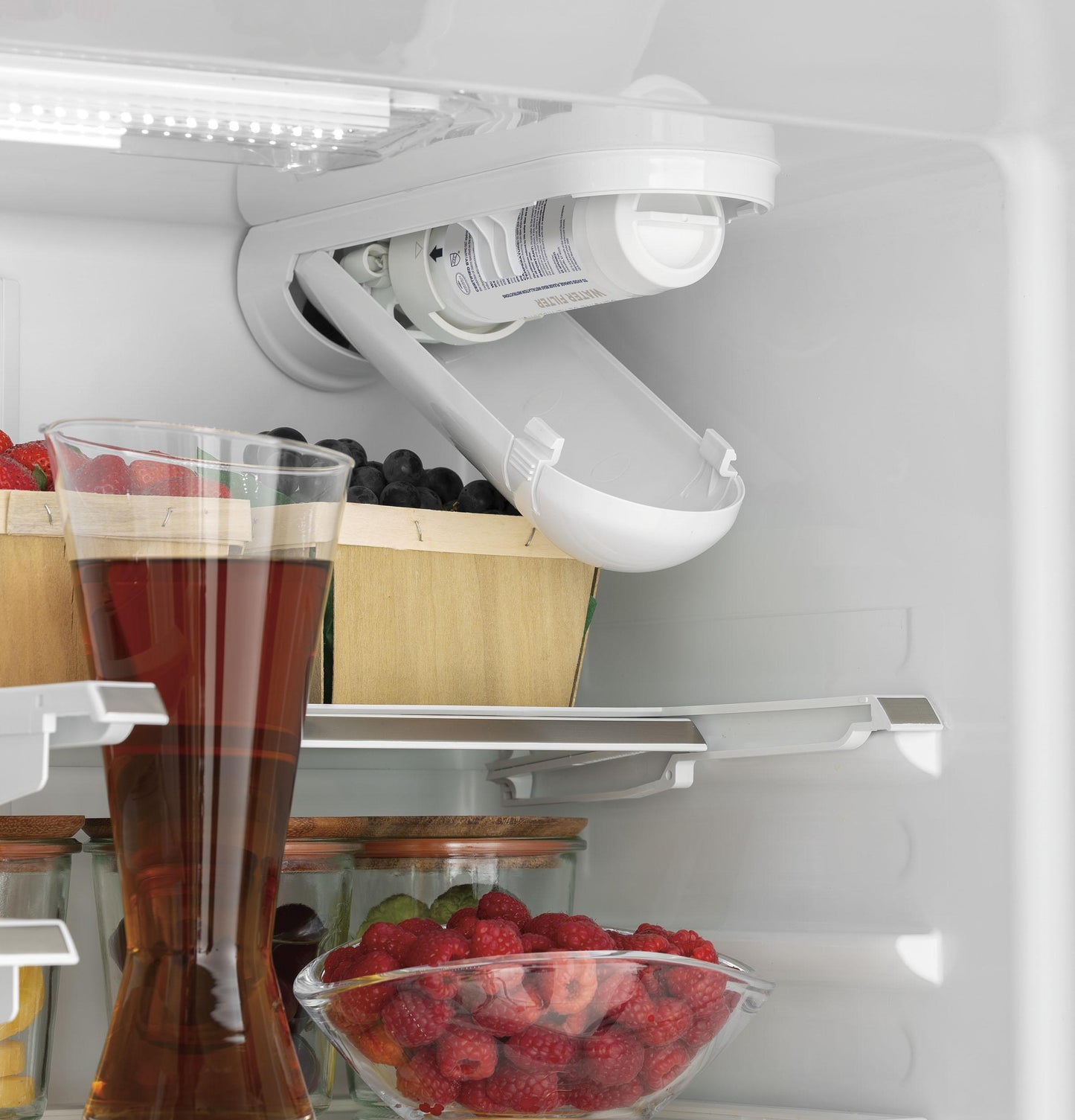 CAFE CWE19SP4NW2 CAFé ENERGY STAR 18.6 Cu. Ft. Counter-Depth French-Door Refrigerator White - CWE19SP4NW2