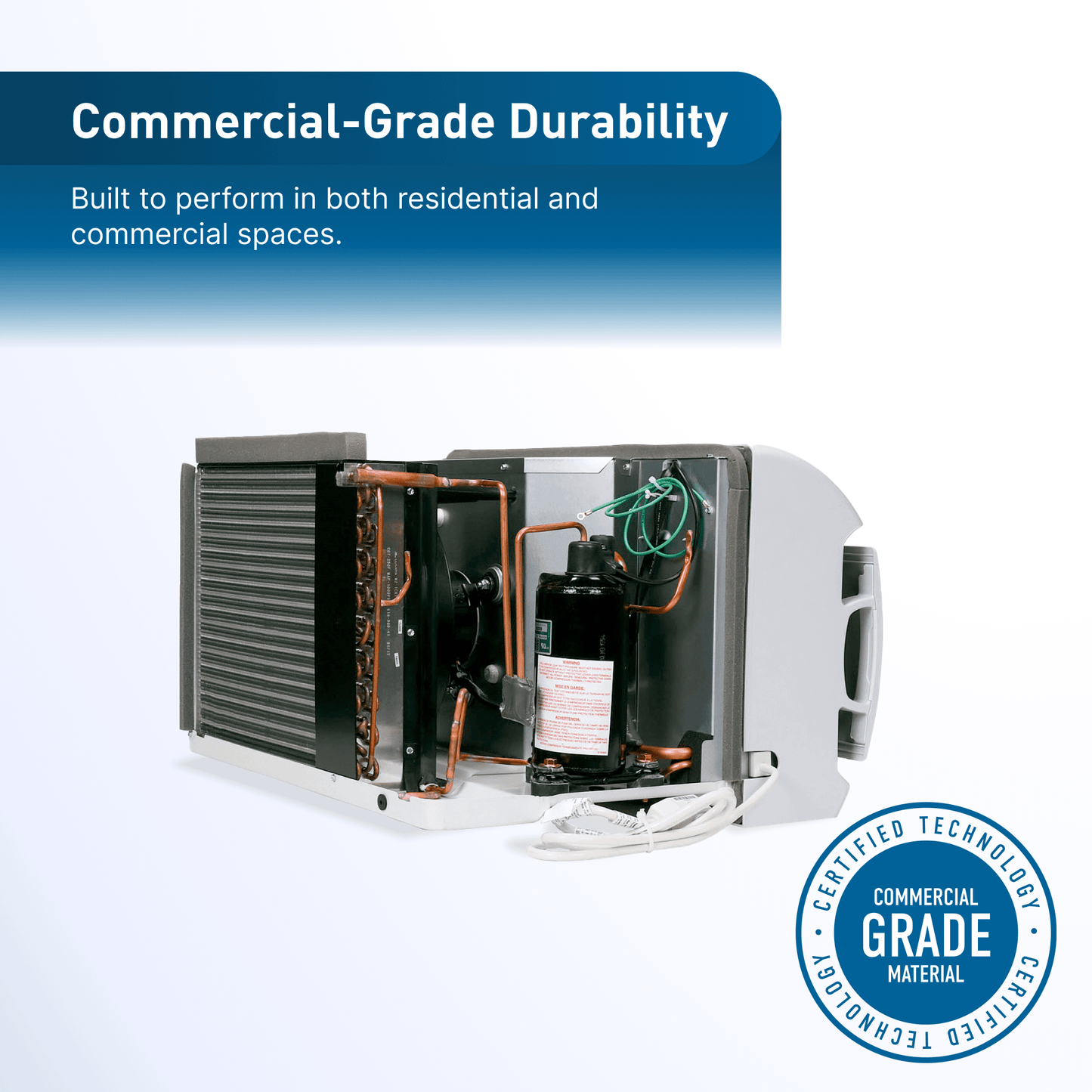 FRIEDRICH WHVT14B33A Friedrich WallMaster Inverter 14,000 BTU 230V Smart Through-the-Wall Air Conditioner with Heat Pump