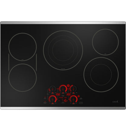 CAFE CEP90302TSS CAFé 30" Touch-Control Electric Cooktop in Stainless Steel - CEP90302TSS