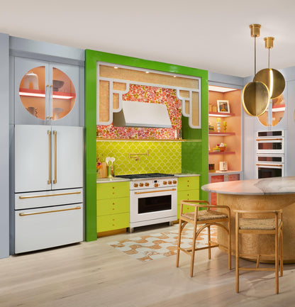 CAFE CJE23DP4WW2 CAFé™ ENERGY STAR® 23.2 Cu. Ft. Smart Counter-Depth 4-Door French-Door Refrigerator With Dual-Dispense AutoFill Pitcher White - CJE23DP4WW2