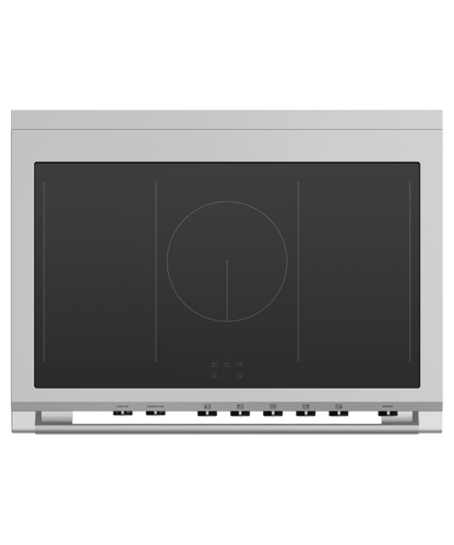 FISHER & PAYKEL OR36SCI6R1 36" Series 9 Classic 5 Zone Induction Self-Cleaning Range Red - OR36SCI6R1
