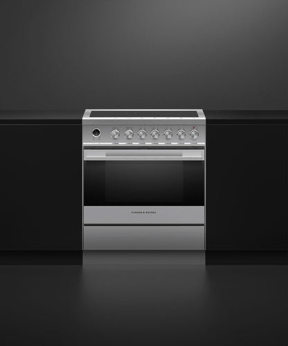 FISHER & PAYKEL OR30SDE6X1 30" Series 7 Element Electric Range in Stainless Steel - OR30SDE6X1
