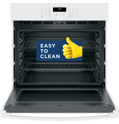 GE APPLIANCES 30" Smart Built-In Self-Clean Single Wall Oven White - JTS3000DNWW