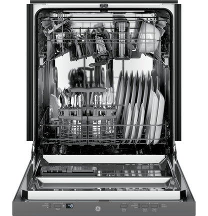 GE APPLIANCES GDT226SSLSS GE® ENERGY STAR® ADA Compliant in Stainless Steel Interior Dishwasher with Sanitize Cycle in Stainless Steel - GDT226SSLSS