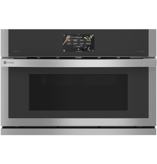 GE APPLIANCES GE Profile 30" Single Wall Oven with 240V Advantium Technology in Stainless Steel - PSB9240SVSS