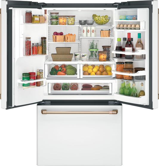 CAFE CFE28TP4MW2 CAFé™ ENERGY STAR® 27.7 Cu. Ft. Smart French-Door Refrigerator with Hot Water Dispenser White