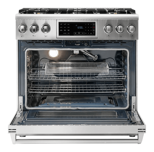 THOR KITCHEN TRG3601 Thor Kitchen 36-inch Tilt Panel Gas Range - Professional - Model Trg3601 - TRG3601