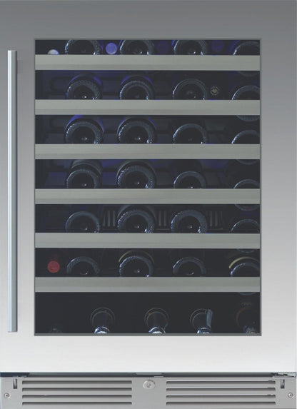 XO APPLIANCE XOU24WGSR 24" Wine Cooler, Single Zone in Stainless Steel Glass, Right Hinge in Stainless Steel - XOU24WGSR
