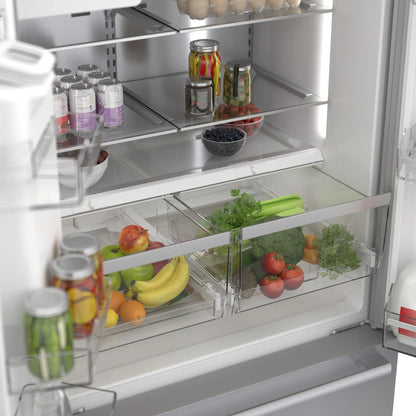 BOSCH B36CD50SNS 500 Series French Door Bottom Mount Refrigerator 36" Stainless steel (with anti-fingerprint), Total No Frost in Stainless Steel - B36CD50SNS