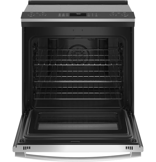 GE APPLIANCES PSS93YPFS GE Profile™ 30" Smart Slide-In Electric Convection Fingerprint Resistant Range with No Preheat Air Fry in Stainless Steel - PSS93YPFS