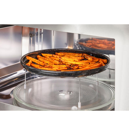GE APPLIANCES Profile 1.7 Cu. Ft. Convection Over-the-Range Microwave Oven in Stainless Steel - PVM9179SRSS