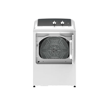 GE APPLIANCES GTX52GASPWB GE 6.2 cu. ft. Capacity Gas Dryer with Up To 120 ft. Venting and 5-yr Limited Warranty White - GTX52GASPWB