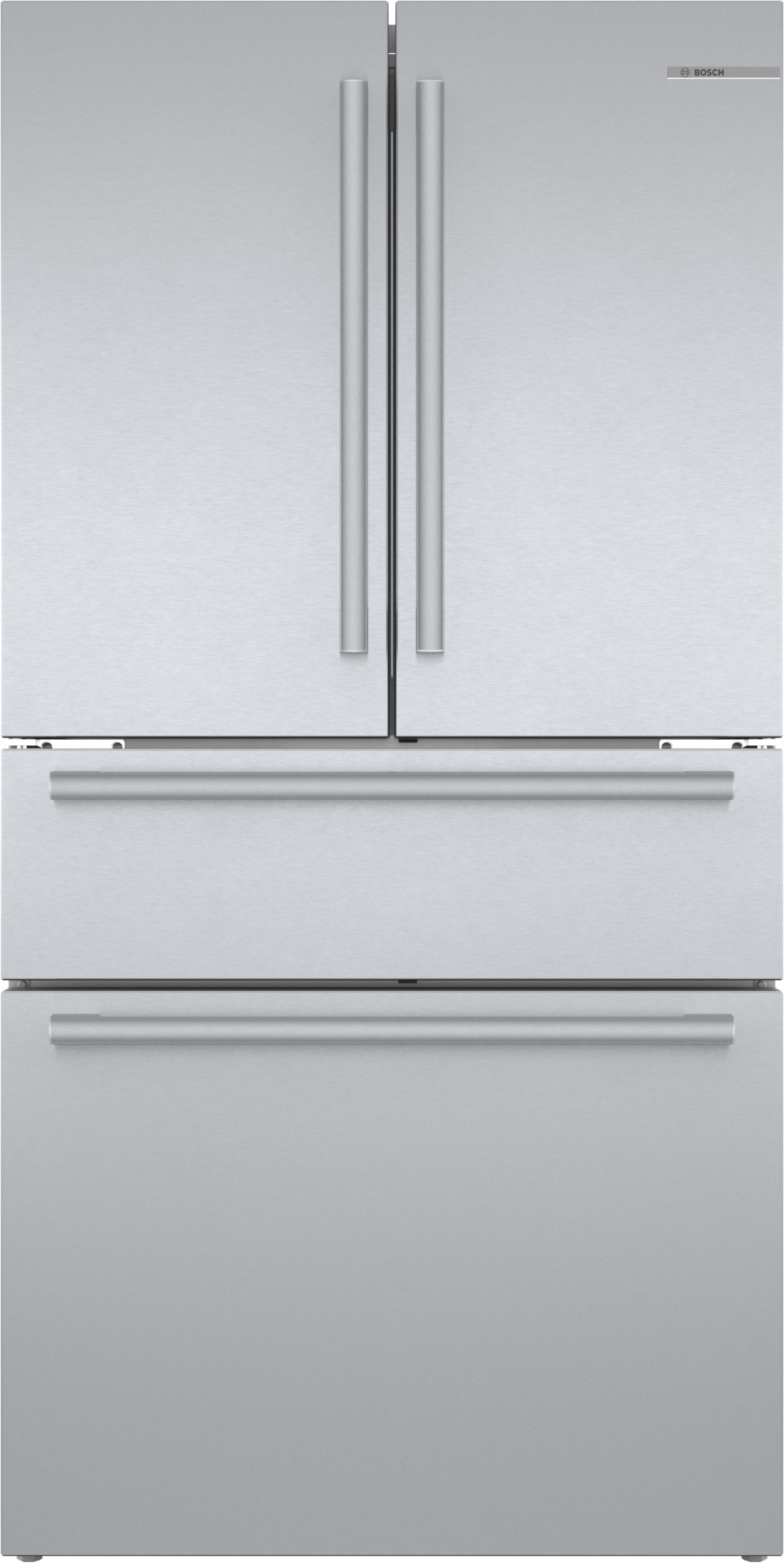 BOSCH B36CL80SNS 800 Series, French Door Bottom freezer, multi door, 36'', Brushed steel (with anti-fingerprint) in Stainless Steel - B36CL80SNS