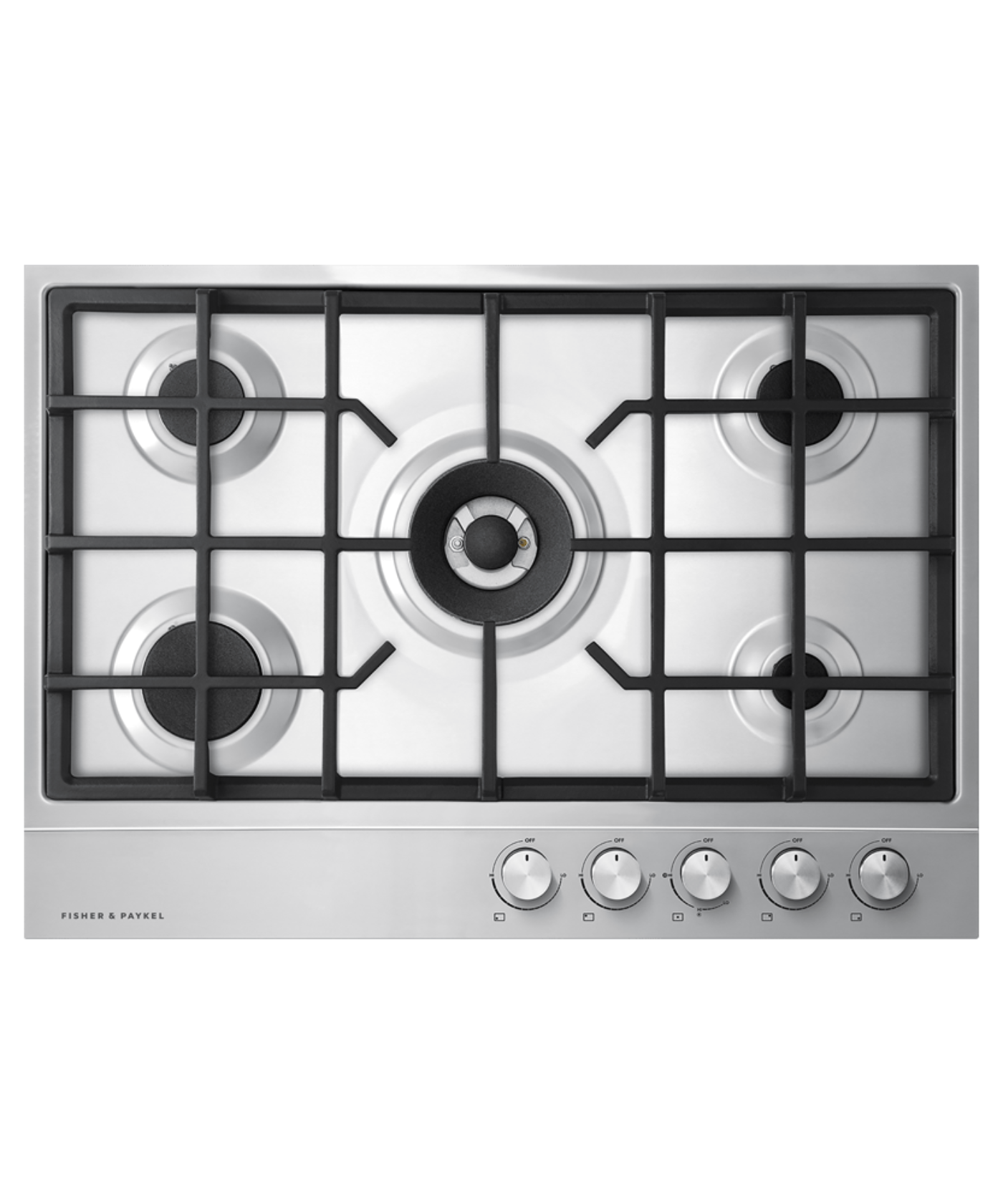 FISHER & PAYKEL CG305DNGX1N 30" Series 7 5 Burner Gas Cooktop in Stainless Steel - CG305DNGX1N