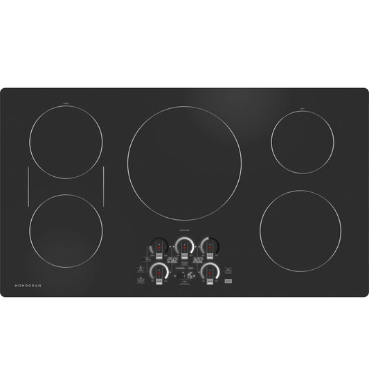MONOGRAM Monogram ENERGY STAR 36" Induction Cooktop Black - ZHU36RDTBB