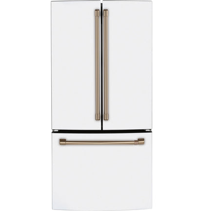 CAFE CWE19SP4NW2 CAFé ENERGY STAR 18.6 Cu. Ft. Counter-Depth French-Door Refrigerator White - CWE19SP4NW2