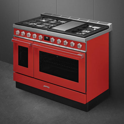 SMEG CPF48UGMR Range Red CPF48UGMR Red - CPF48UGMR