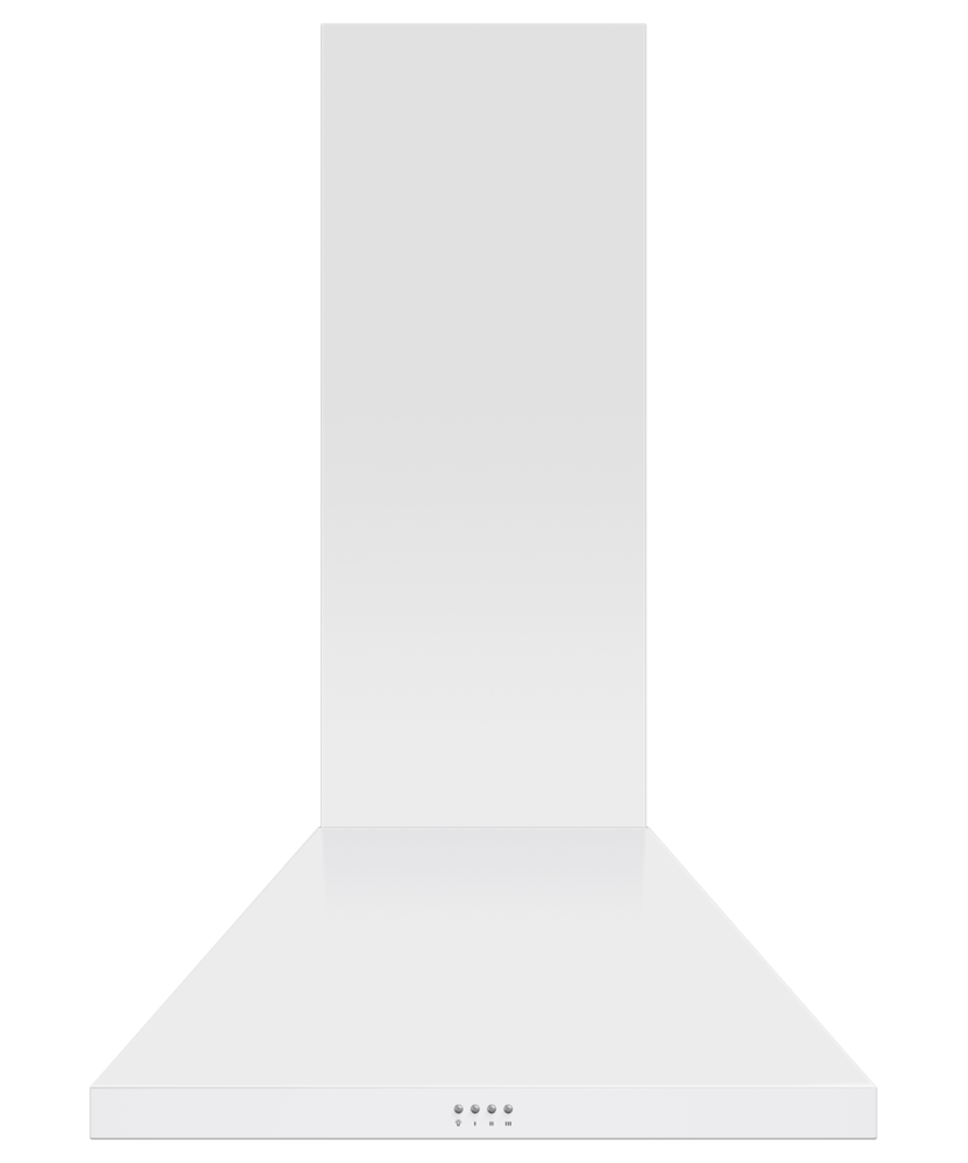 FISHER & PAYKEL HC30PCW1 30" Series 7 Pyramid Chimney Wall Range Hood White - HC30PCW1