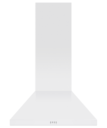 FISHER & PAYKEL HC30PCW1 30" Series 7 Pyramid Chimney Wall Range Hood White - HC30PCW1