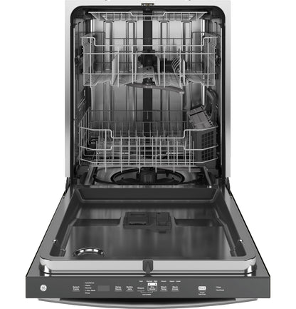 GE APPLIANCES GDT650SYVFS GE ENERGY STAR Fingerprint Resistant Top Control with in Stainless Steel Interior Dishwasher with Sanitize Cycle in Stainless Steel - GDT650SYVFS