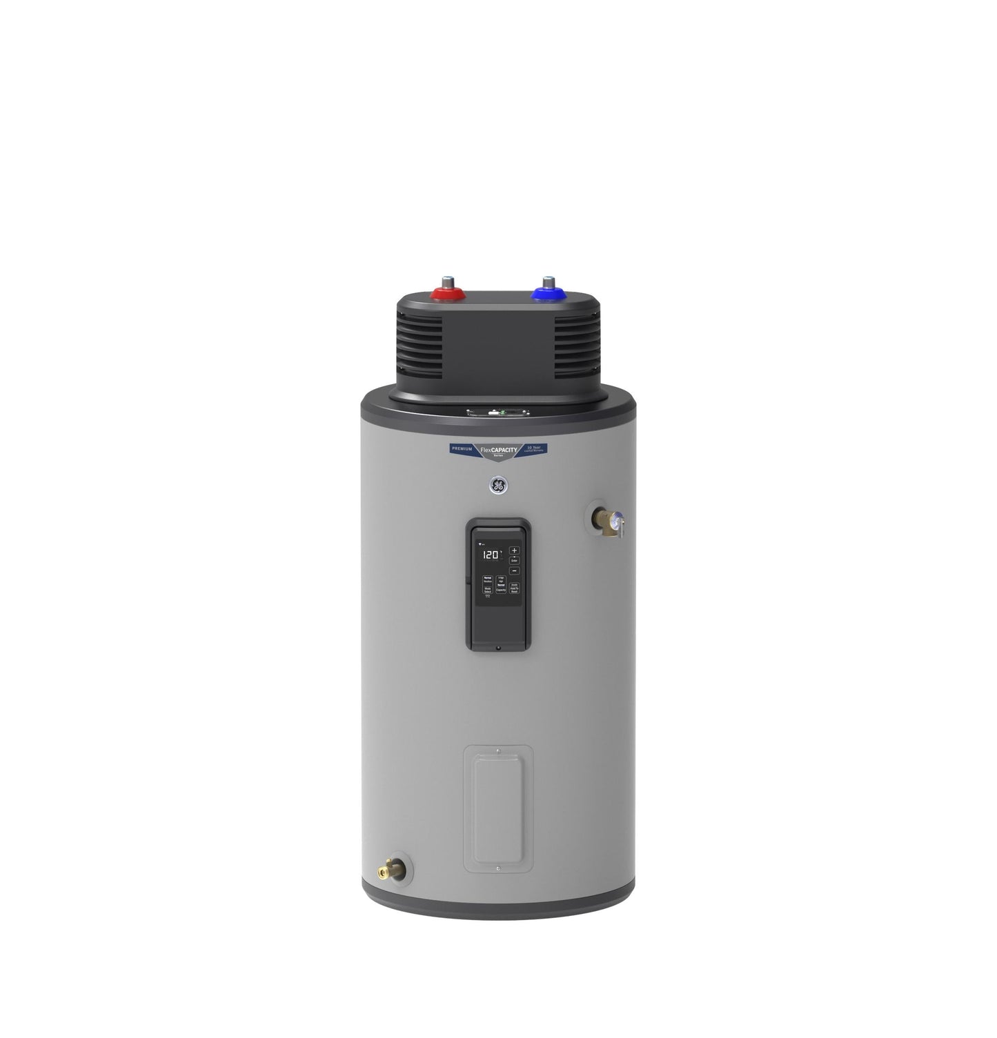 GE APPLIANCES Smart 30 Gallon Electric Water Heater with Flexible Capacity Gray - GE30S10BMM