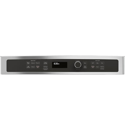 GE APPLIANCES GE 27" Built-In Combination Microwave/Thermal Wall Oven in Stainless Steel - JK3800SHSS
