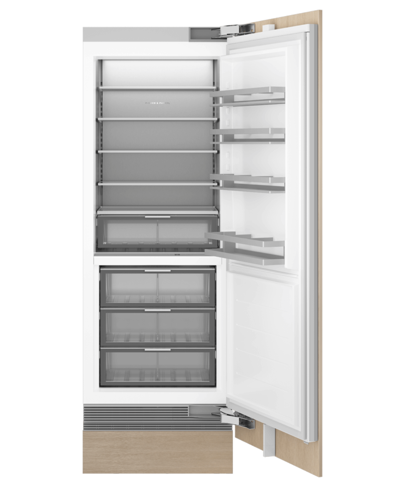 FISHER & PAYKEL RS3084SRHE1 30" Series 11 Integrated Column Refrigerator Custom Panel Ready - RS3084SRHE1