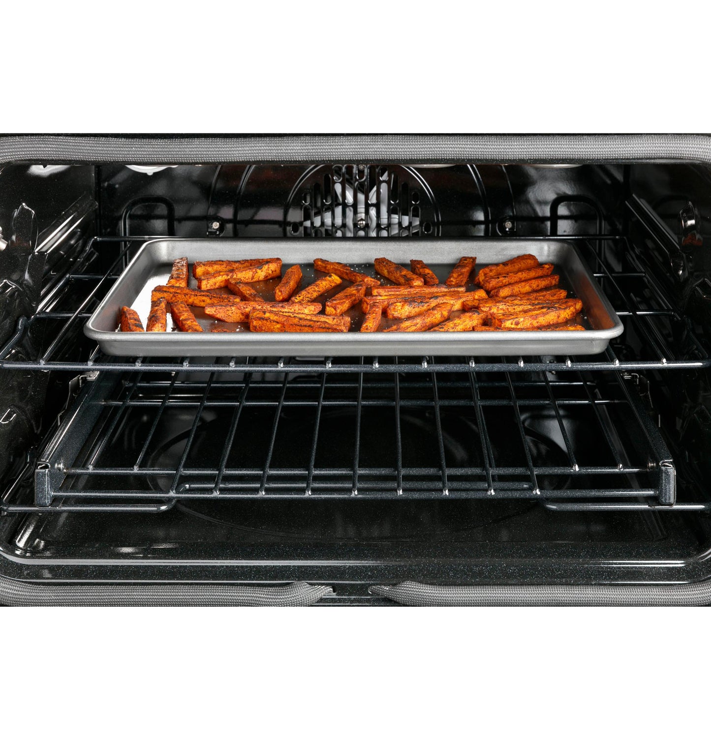 CAFE CHS900P2MS1 CAFé™ 30" Smart Slide-In, Front-Control, Induction and Convection Range with Warming Drawer in Stainless Steel - CHS900P2MS1