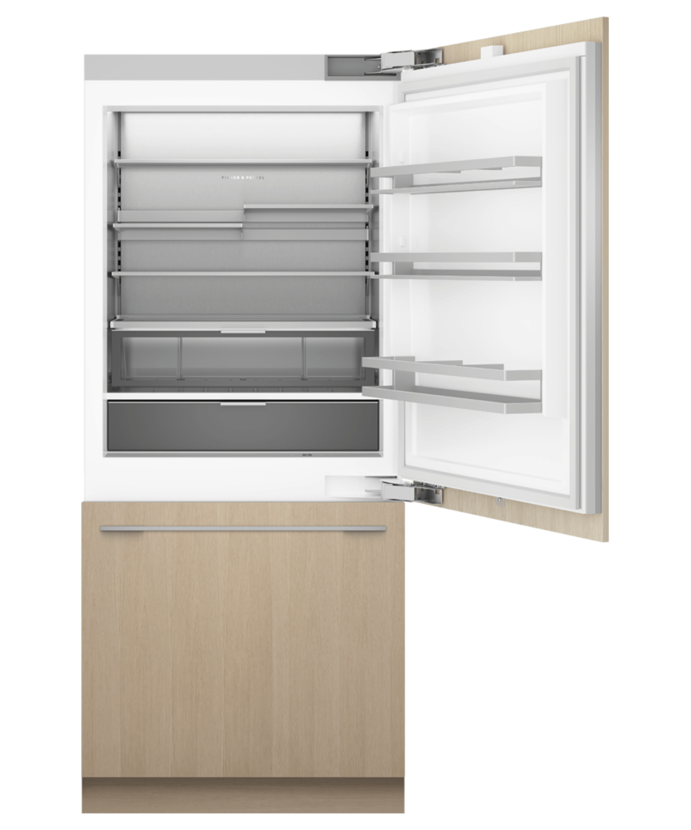 FISHER & PAYKEL RS3684WRUVE1 36" Series 11 Integrated Refrigerator Freezer Custom Panel Ready - RS3684WRUVE1