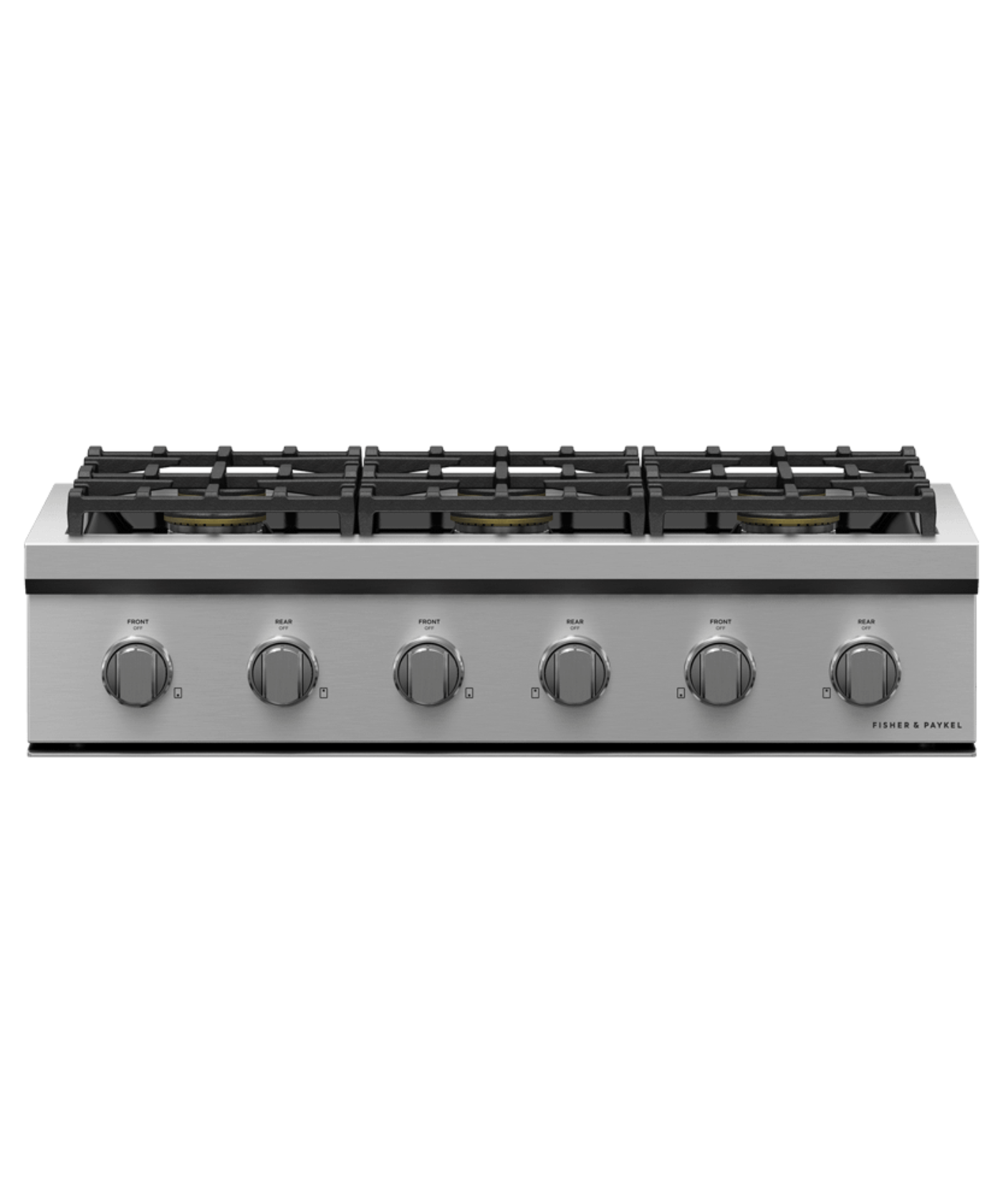 FISHER & PAYKEL CPV3366N 36" Series 9 6 Burner Gas Rangetop in Stainless Steel - CPV3366N