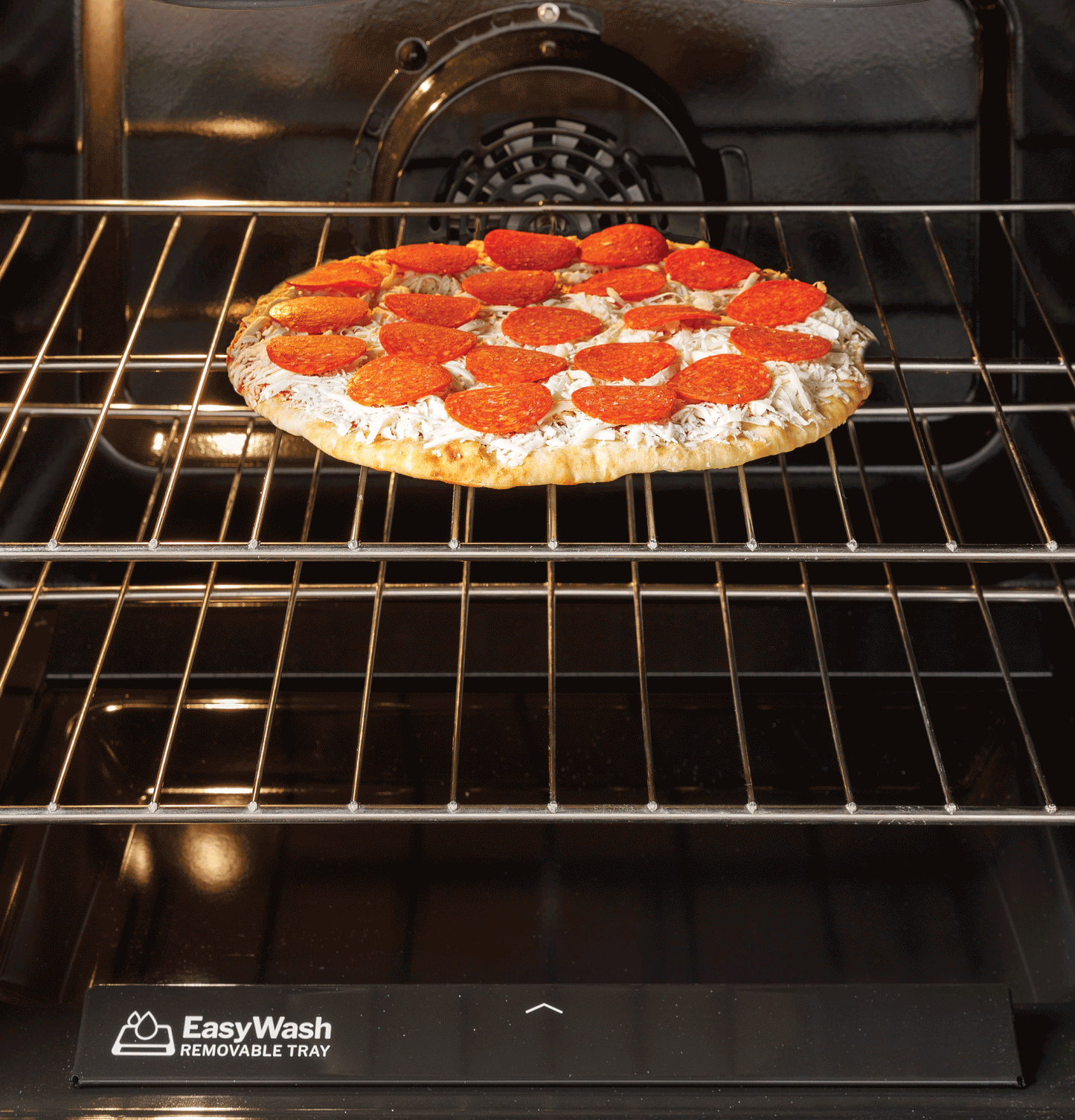 GE APPLIANCES GRS600AVWW GE® ENERGY STAR® 30" Slide-In Electric Convection Range with No Preheat Air Fry and EasyWash™ Oven Tray White - GRS600AVWW