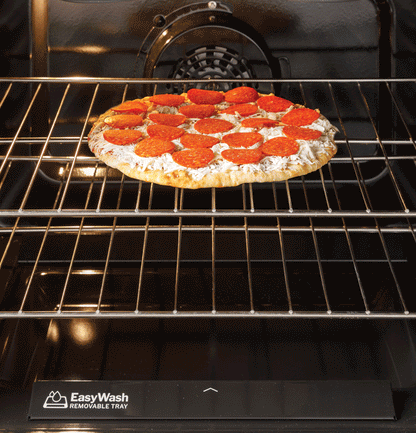GE APPLIANCES GRS600AVWW GE® ENERGY STAR® 30" Slide-In Electric Convection Range with No Preheat Air Fry and EasyWash™ Oven Tray White - GRS600AVWW