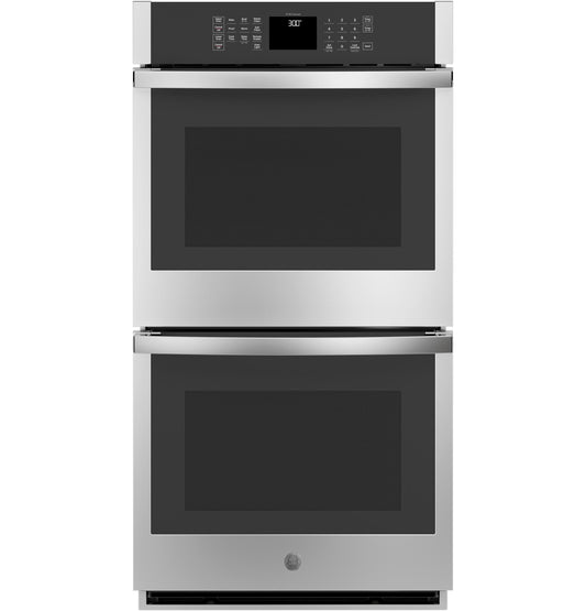 GE APPLIANCES 27" Smart Built-In Double Wall Oven in Stainless Steel - JKD3000SNSS