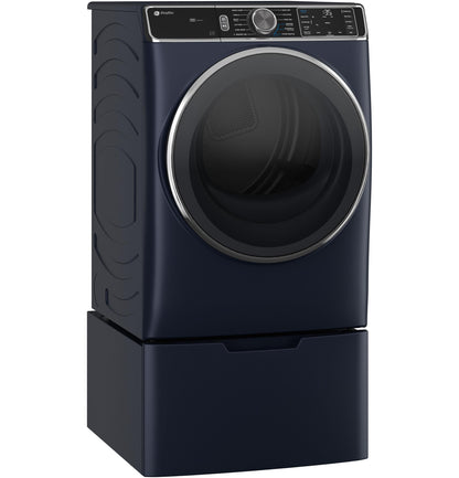 GE APPLIANCES PFD87GSPVRS GE Profile™ 7.8 cu. ft. Capacity Smart Front Load Gas Dryer with Steam and Sanitize Cycle Blue - PFD87GSPVRS