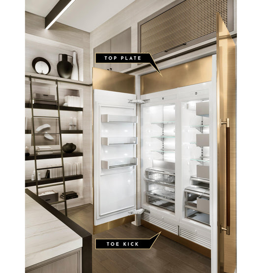 MONOGRAM Monogram 72" Toe Kick Brass Designer Collection Brass - ZKK72BV