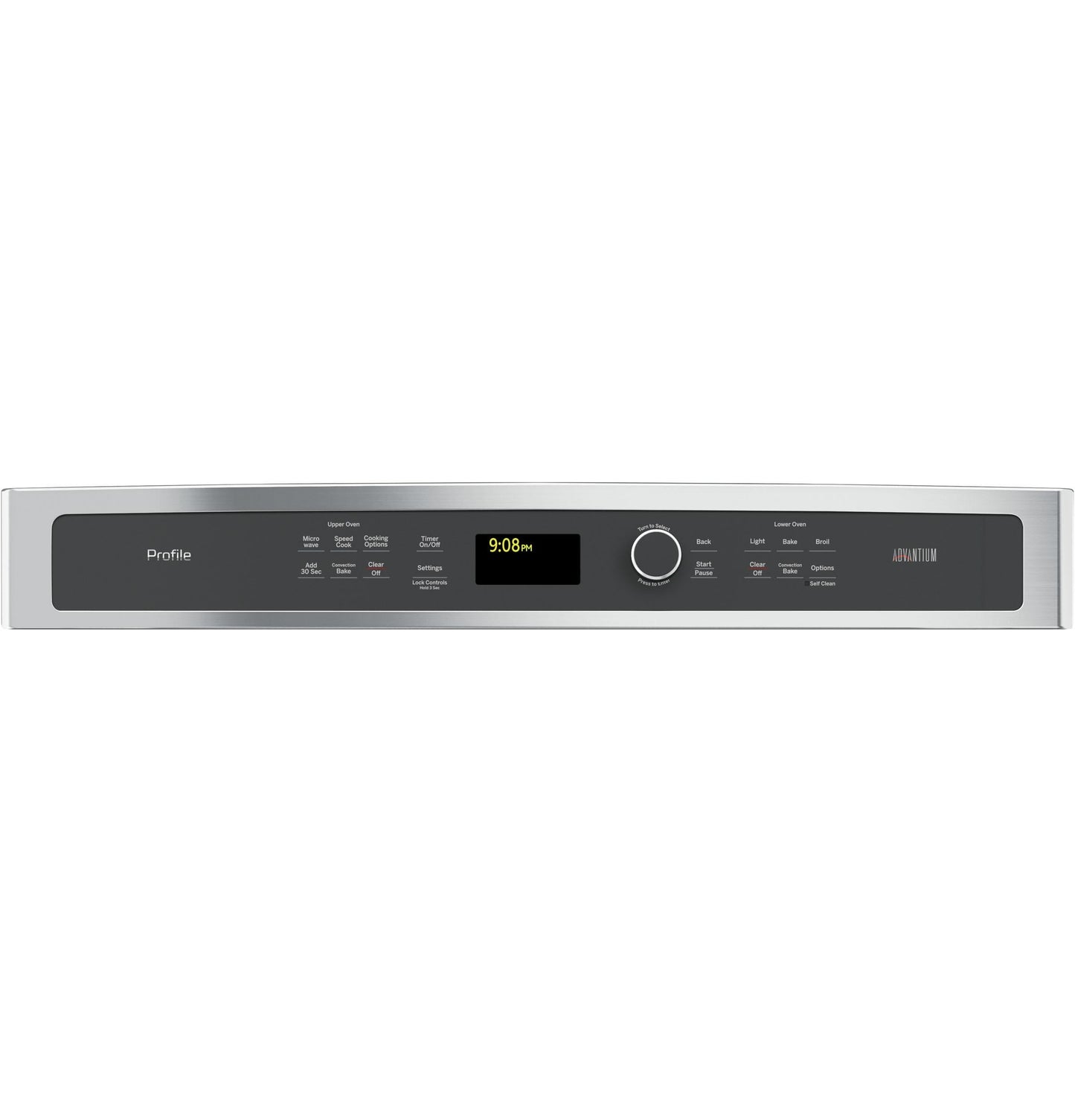 GE APPLIANCES PT9800SHSS GE Profile™ 30 in. Combination Double Wall Oven with Convection and Advantium® Technology in Stainless Steel - PT9800SHSS