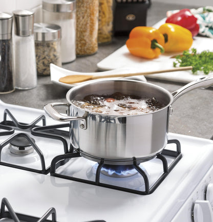 GE APPLIANCES JGBS60DEKWW GE® 30" Free-Standing Gas Range White - JGBS60DEKWW