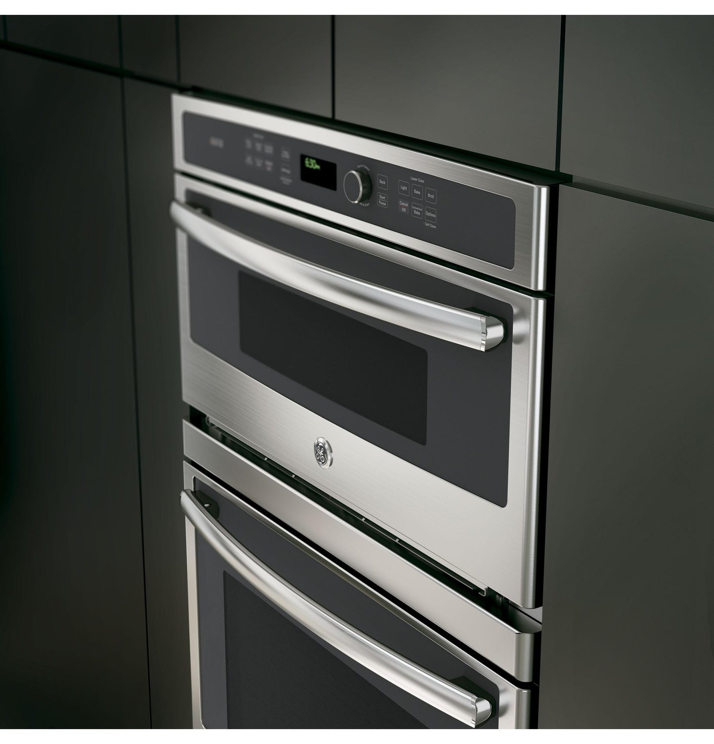 GE APPLIANCES PT9800SHSS GE Profile™ 30 in. Combination Double Wall Oven with Convection and Advantium® Technology in Stainless Steel - PT9800SHSS
