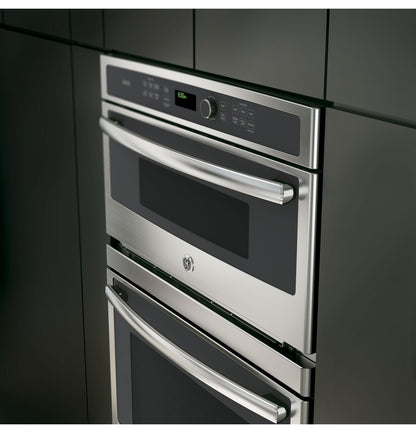 GE APPLIANCES PT9800SHSS GE Profile™ 30 in. Combination Double Wall Oven with Convection and Advantium® Technology in Stainless Steel - PT9800SHSS