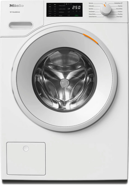 MIELE WXI860 WCS TDos & IntenseWash Lotus white - W1 front-loading washing machine: 8 kg 1600 rpm Auto Dosing IntenseWash Pre-Ironing SingleWash White -  WXI860WCS