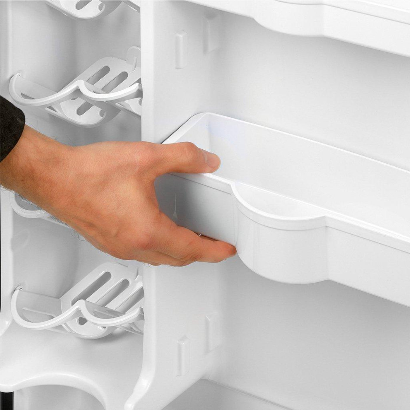 DANBY Danby Designer 4.4 cu. ft. Compact Fridge in Black - DAR044A4BDD